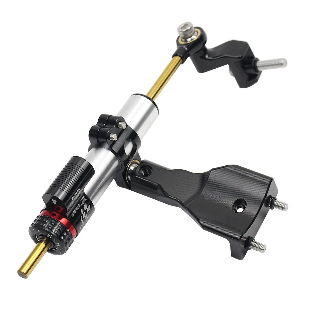 Steering Damper Stabilizer Kit Cnc - CNCモーターサイクルステアリングダンパースタビライザー,マウントブラケット,サポートキット,ヤマハyzf r3 2019 2020 2021 2022