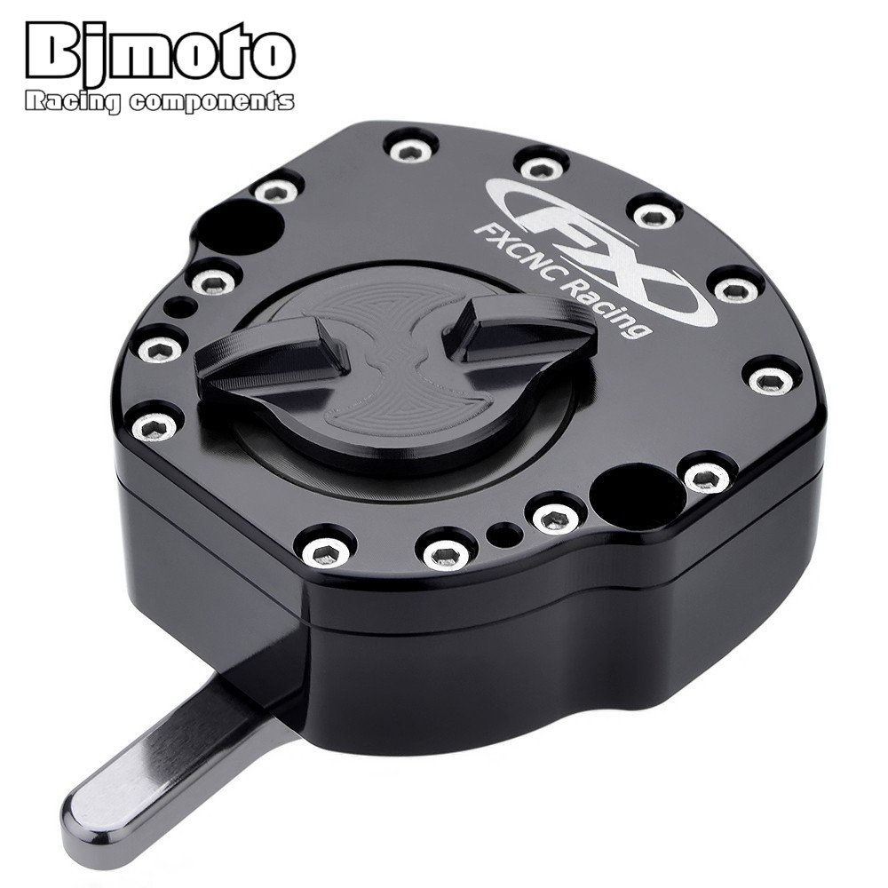 オートバイ用CNCステアリングスタビライザーダンパー,取り付 - Steering Damper Stabilizer Kit Cnc のレビューと価格