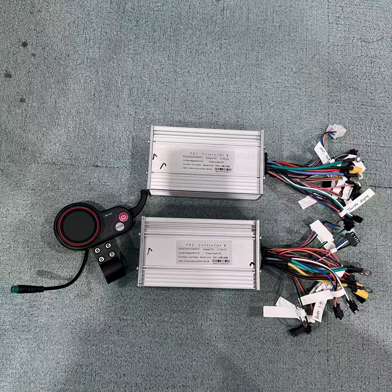 72V 50A JB Jingbo電動スクーターFOCスピー - 72V 45A Dual Controller のレビューと価格