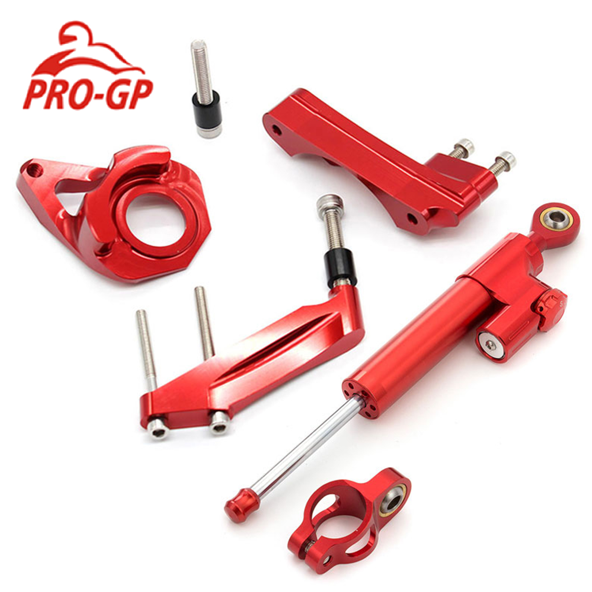CNC アルミオートバイステアリングダンパースズキ GSXR - Steering Damper Stabilizer Kit Cnc のレビューと価格