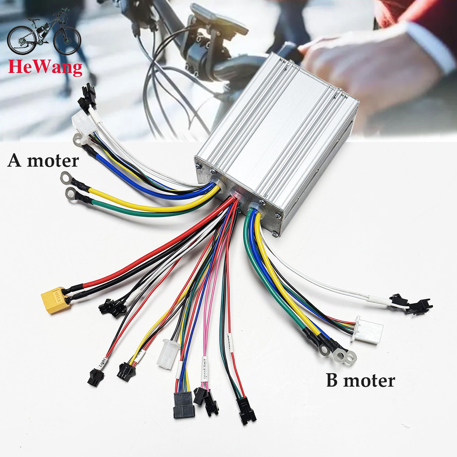 BLDCコントローラー 36V 48V 52V 60V 正弦 - 72V 45A Dual Controller のレビューと価格