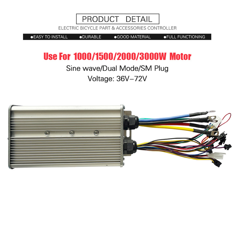 JN-60A 48V 72V 60A デュアルモーターコント - 72V 45A Dual Controller のレビューと価格