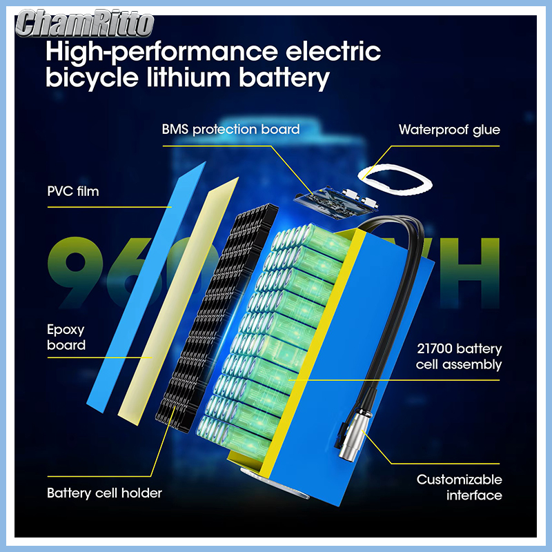 21700 Eバイクスクーターバッテリー 52V 48V 7 - 60V 30Ah 21700 Battery Pack のレビューと価格