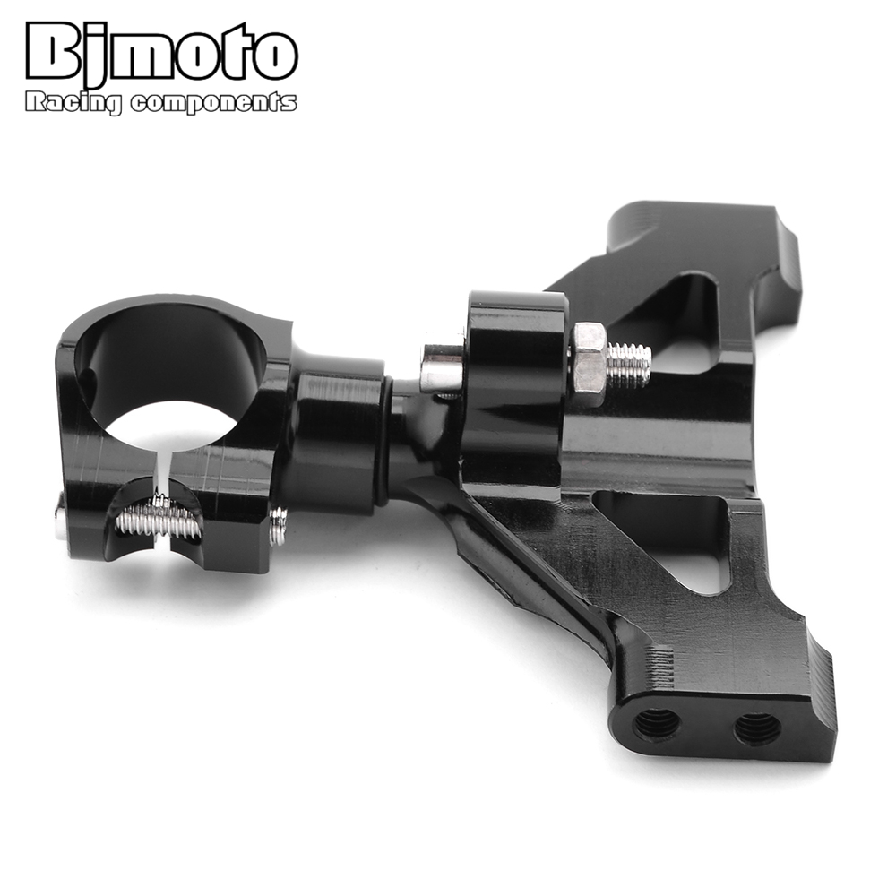 Bjmoto-ステアリングダンパー取り付けキット,スタビライ - Steering Damper Stabilizer Kit Cnc のレビューと価格