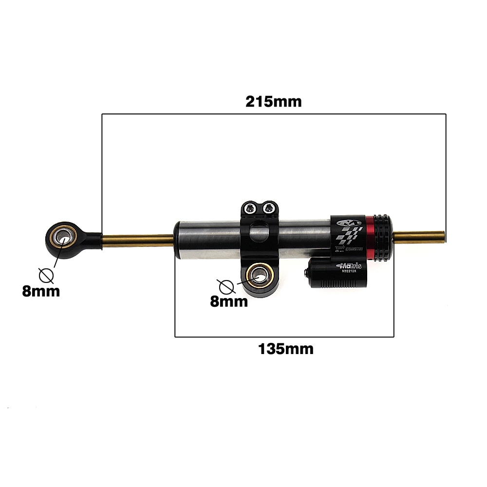 CNCモーターサイクルステアリングダンパースタビライザー,マ - Steering Damper Stabilizer Kit Cnc のレビューと価格
