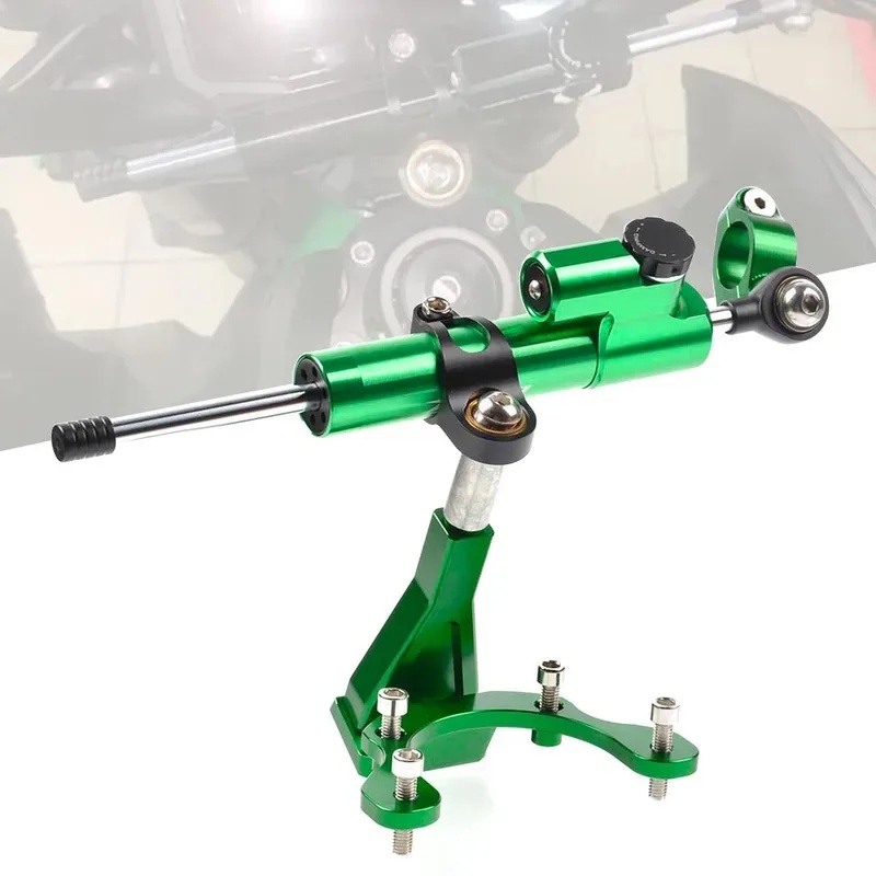 ファイバーカーボンステアリングダンパースタビライザーオートバ - Steering Damper Stabilizer Kit Cnc のレビューと価格