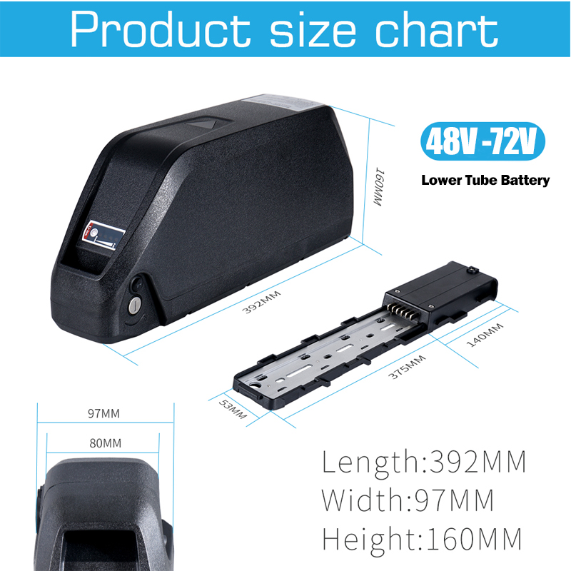 48V 30AH電動自転車バッテリー 21700セル 60V - 60V 30Ah 21700 Battery Pack のレビューと価格